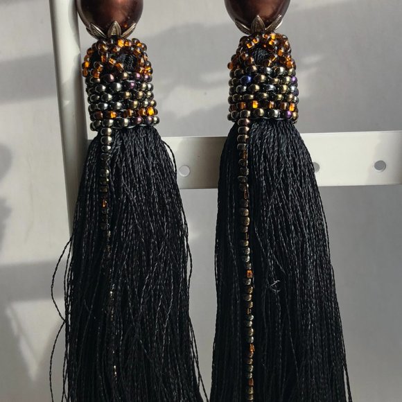 HENDMADE earrings long several colors - Picture 13 of 15